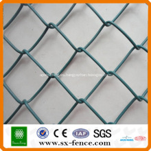 ISO9001 Galvanizado y PVC recubierto Chain Link Fence